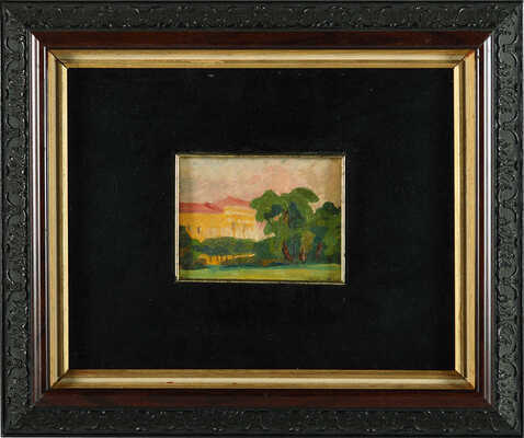 Крымов Николай Петрович. Парк в усадьбе 